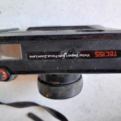 Vivitar TEC155 35mm Camera with Velbon tripod