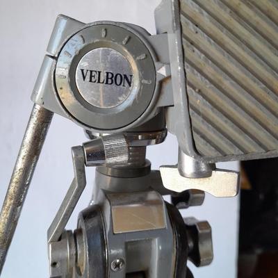 Vivitar TEC155 35mm Camera with Velbon tripod