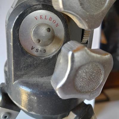 Vivitar TEC155 35mm Camera with Velbon tripod