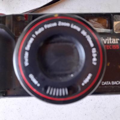 Vivitar TEC155 35mm Camera with Velbon tripod
