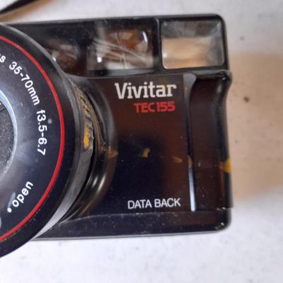 Vivitar TEC155 35mm Camera with Velbon tripod