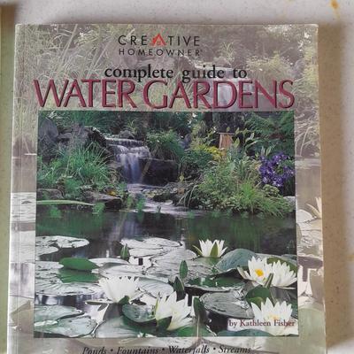 Softback Gardening Books Garden pools and waterfall books landscaping