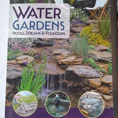 Softback Gardening Books Garden pools and waterfall books landscaping
