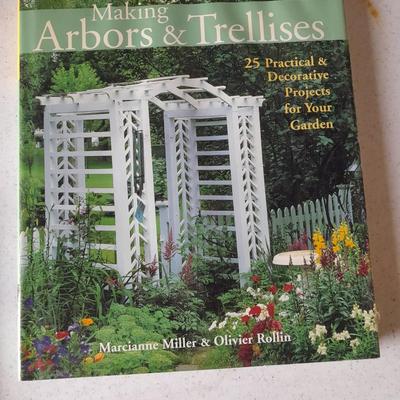 Garden books Garden pools Arbors and trellises Landscaping and Vegetables