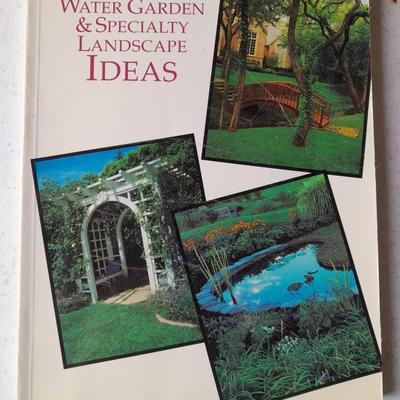 Garden books Garden pools Arbors and trellises Landscaping and Vegetables