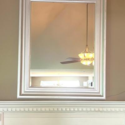 LARGE Silver  Mirror
