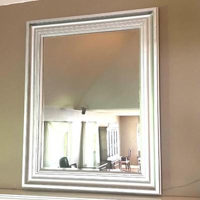 LARGE Silver  Mirror