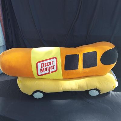 Vintage 3ft Oversized Stuffed Oscar Mayer Wienermobile (OB4-BBL)