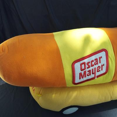 Vintage 3ft Oversized Stuffed Oscar Mayer Wienermobile (OB4-BBL)