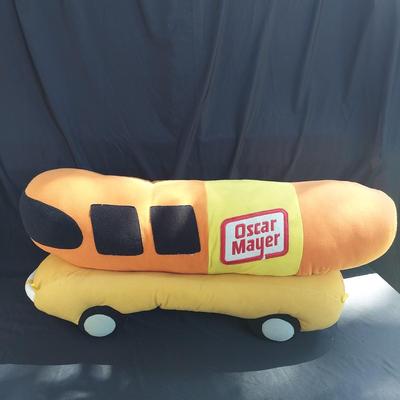 Vintage 3ft Oversized Stuffed Oscar Mayer Wienermobile (OB4-BBL)