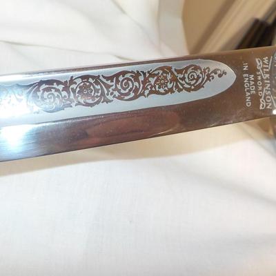 Stunning Wilkinson Salesman presentation sword/ est . $75 to $150.
