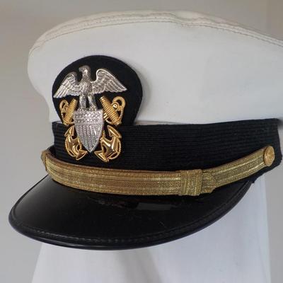 U.S. Naval Officers Hat (Real) est. $30 to $85