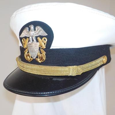 U.S. Naval Officers Hat (Real) est. $30 to $85