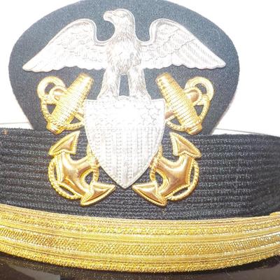 U.S. Naval Officers Hat (Real) est. $30 to $85