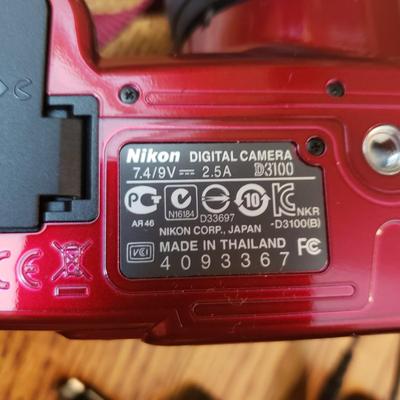 Nikon D3100 Digital Camera (BR1-KD)