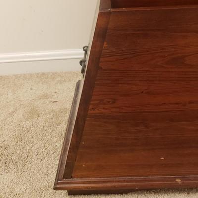 Pier 1 Wooden Trunk (BA-KD)