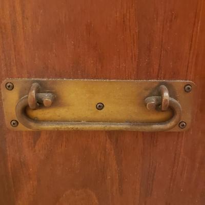 Pier 1 Wooden Trunk (BA-KD)