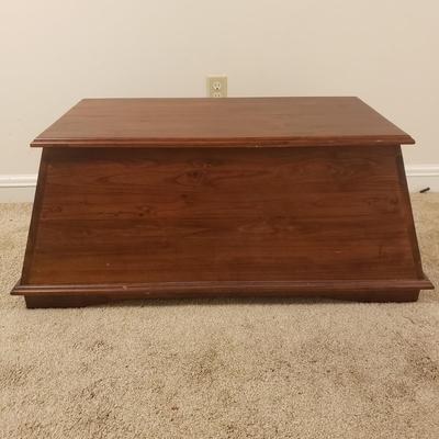 Pier 1 Wooden Trunk (BA-KD)