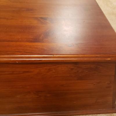 Pier 1 Wooden Trunk (BA-KD)