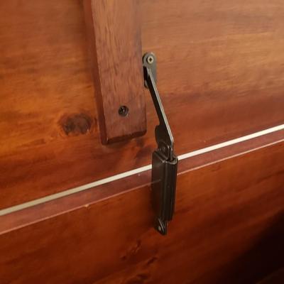 Pier 1 Wooden Trunk (BA-KD)