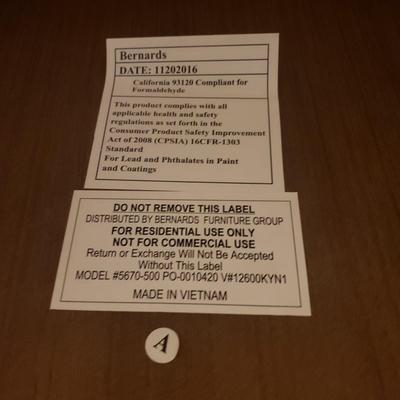 Bernards Dining Table and Four Chairs (BA-KD)