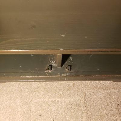 Green Armoire Style TV Cabinet (BA-KD)