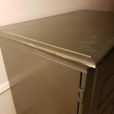 Green Armoire Style TV Cabinet (BA-KD)