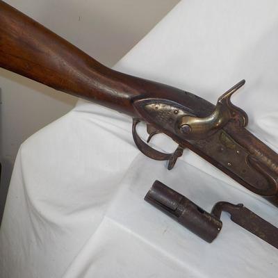 Harper's Ferry 1825  (Stamped) Cadet Rifle. est.$200 to $700.