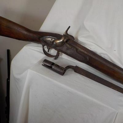 Harper's Ferry 1825  (Stamped) Cadet Rifle. est.$200 to $700.
