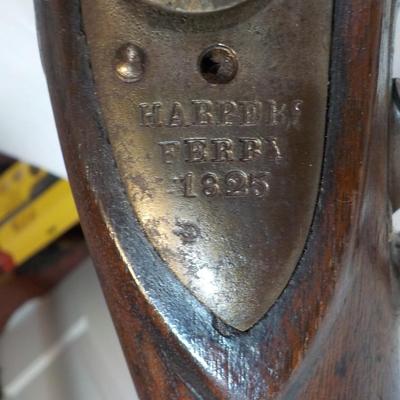 Harper's Ferry 1825  (Stamped) Cadet Rifle. est.$200 to $700.