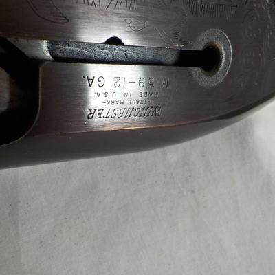 Winchester Model 59/ Semi auto 12 gauge shot gun/ est. $200 to $450