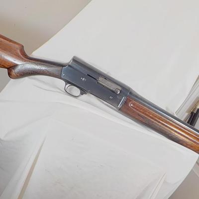 Browning Auto-5 made in  Belgium made 12 full gauge shot gun/ est. $200 to $800.