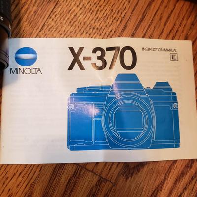 Minolta X-370 With Sigma Lens and Canon Powershot A95 (BR1-KD)