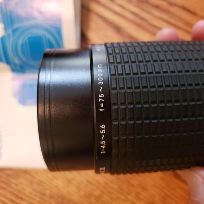 Minolta X-370 With Sigma Lens and Canon Powershot A95 (BR1-KD)