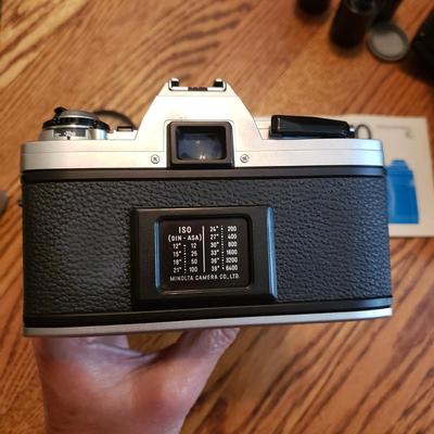 Minolta X-370 With Sigma Lens and Canon Powershot A95 (BR1-KD)