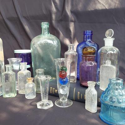 Antique Apothecary Bottles and Jars (OB4-BBL)