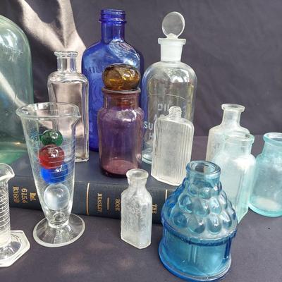 Antique Apothecary Bottles and Jars (OB4-BBL)
