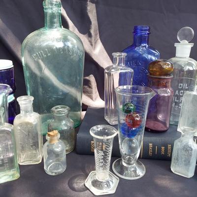 Antique Apothecary Bottles and Jars (OB4-BBL)