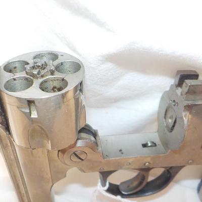Iver- Johnson 32 cal / 5 shot revolver/ est $110 to $200.
