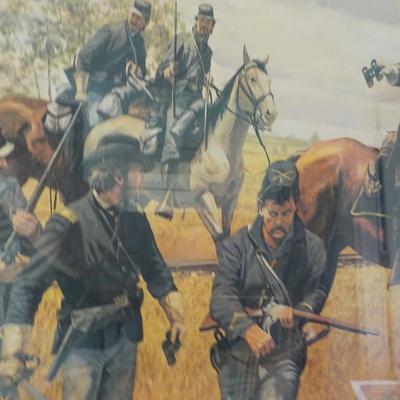 Historial Art, "Custer at Hanover" by Dale Gallon Collectable print/ est. $125 to $300.