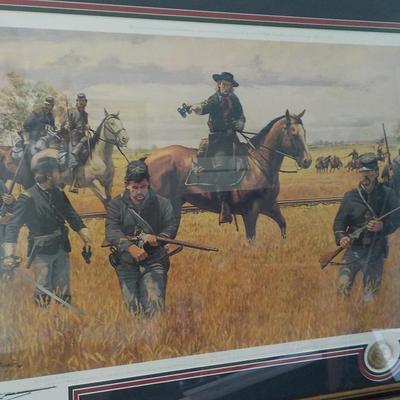 Historial Art, "Custer at Hanover" by Dale Gallon Collectable print/ est. $125 to $300.