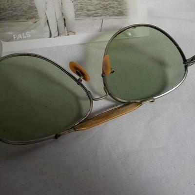 World War 2 , Aviator Ocean Pacific Sunglasses. (real) & case./ Est. $120 to $350.