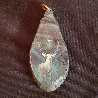 Deer Antler Pendants, Earrings and Arrowhead Necklace (K-KD)