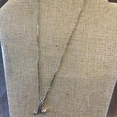 Sterling Silver Necklace and Chain