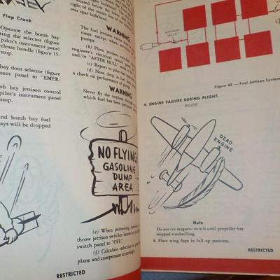 World War 2 Pilots Secret Flight Hand book & Shot Down Planes .est $20 to $40.