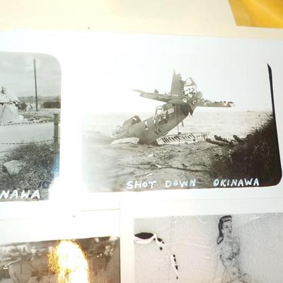 WW2 US Naval Station pictures Saipan and Okinawa. (60 pictures). est $20 to $75.
