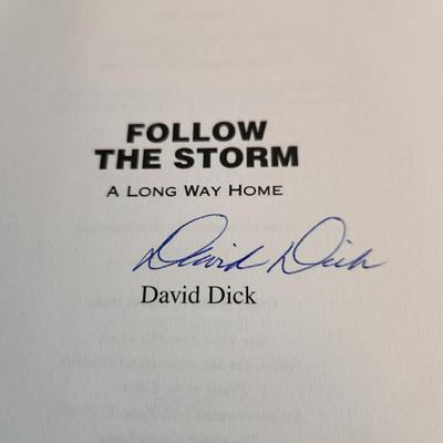 Follow the Storm by David Dick - Autographed