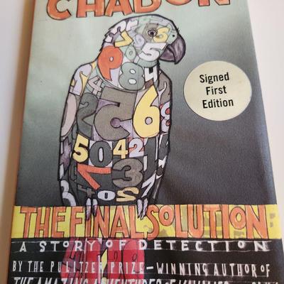 The Final Solution by Michael Chabon - Autographed