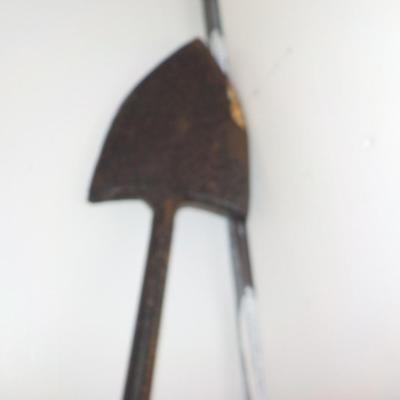REAL-  7 foot Harpoon (Fall River) with rope and arrow. est. $80 TO $275.