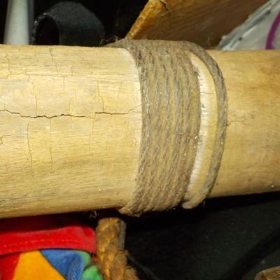 REAL-  7 foot Harpoon (Fall River) with rope and arrow. est. $80 TO $275.